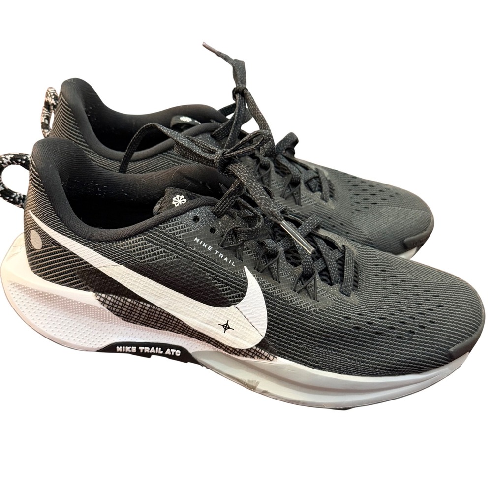 Nike Pegasus Trail 5 Women Running Shoes Black White DV3865-001 Activewear